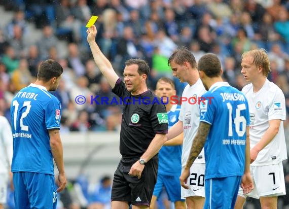 1. Fußball Bundesliga TSG 1899 Hoffenheim - Eintracht Braunschweig Wirsol Rhein Neckar Arena Sinsheim 10.05.2014 (© Fotostand / Loerz)