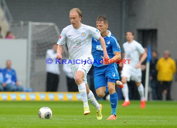 1. Fußball Bundesliga TSG 1899 Hoffenheim - Eintracht Braunschweig Wirsol Rhein Neckar Arena Sinsheim 10.05.2014 (© Fotostand / Loerz)