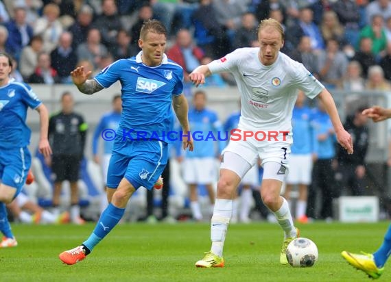 1. Fußball Bundesliga TSG 1899 Hoffenheim - Eintracht Braunschweig Wirsol Rhein Neckar Arena Sinsheim 10.05.2014 (© Fotostand / Loerz)