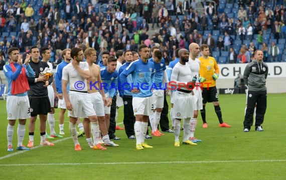 1. Fußball Bundesliga TSG 1899 Hoffenheim - Eintracht Braunschweig Wirsol Rhein Neckar Arena Sinsheim 10.05.2014 (© Fotostand / Loerz)