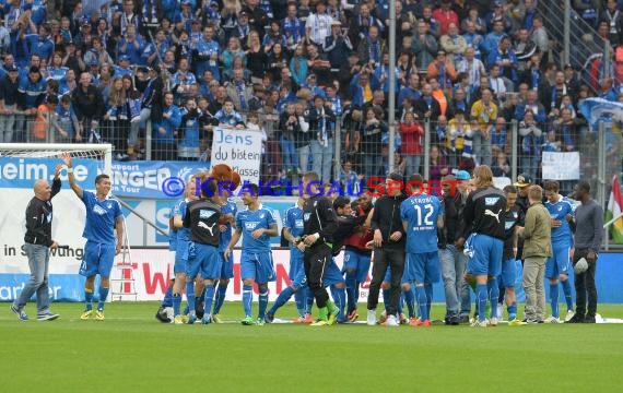 1. Fußball Bundesliga TSG 1899 Hoffenheim - Eintracht Braunschweig Wirsol Rhein Neckar Arena Sinsheim 10.05.2014 (© Fotostand / Loerz)