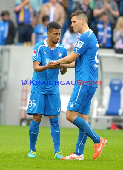 1. Fußball Bundesliga TSG 1899 Hoffenheim - Eintracht Braunschweig Wirsol Rhein Neckar Arena Sinsheim 10.05.2014 (© Fotostand / Loerz)