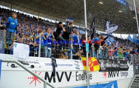 1. Fußball Bundesliga TSG 1899 Hoffenheim - Eintracht Braunschweig Wirsol Rhein Neckar Arena Sinsheim 10.05.2014 (© Fotostand / Loerz)