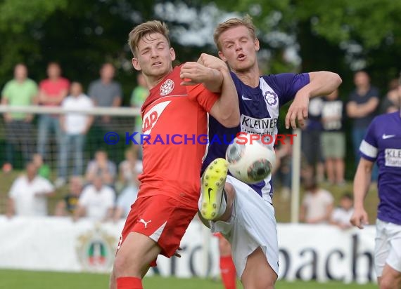 Endspiel FC Astoria Walldorf - FC Nöttingen Krombacher Pokal Baden in Kirrlach (© Siegfried)