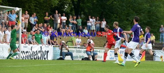 Endspiel FC Astoria Walldorf - FC Nöttingen Krombacher Pokal Baden in Kirrlach (© Siegfried)