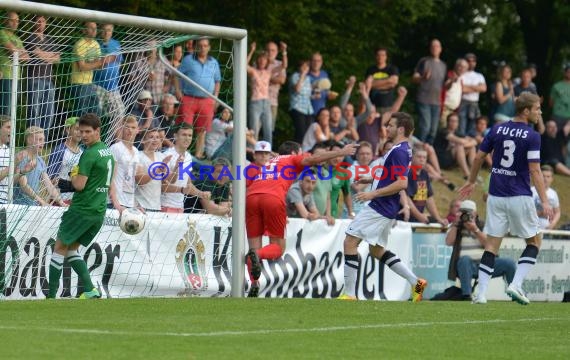 Endspiel FC Astoria Walldorf - FC Nöttingen Krombacher Pokal Baden in Kirrlach (© Siegfried)