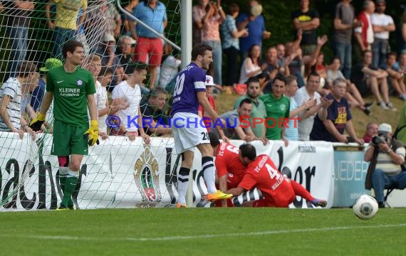 Endspiel FC Astoria Walldorf - FC Nöttingen Krombacher Pokal Baden in Kirrlach (© Siegfried)