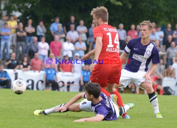 Endspiel FC Astoria Walldorf - FC Nöttingen Krombacher Pokal Baden in Kirrlach (© Siegfried)