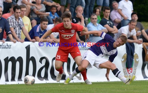 Endspiel FC Astoria Walldorf - FC Nöttingen Krombacher Pokal Baden in Kirrlach (© Siegfried)