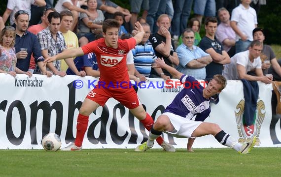 Endspiel FC Astoria Walldorf - FC Nöttingen Krombacher Pokal Baden in Kirrlach (© Siegfried)