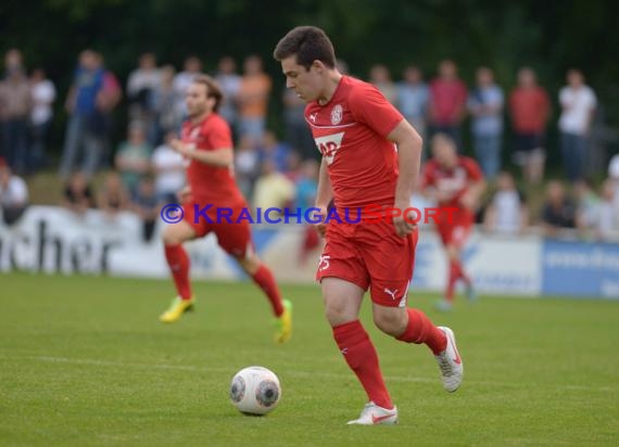 Endspiel FC Astoria Walldorf - FC Nöttingen Krombacher Pokal Baden in Kirrlach (© Siegfried)