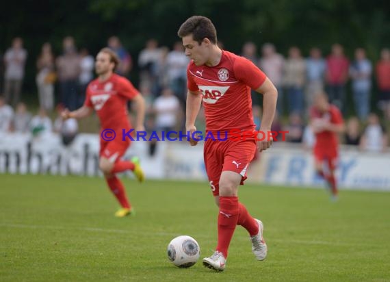 Endspiel FC Astoria Walldorf - FC Nöttingen Krombacher Pokal Baden in Kirrlach (© Siegfried)