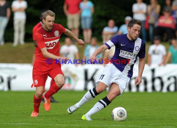 Endspiel FC Astoria Walldorf - FC Nöttingen Krombacher Pokal Baden in Kirrlach (© Siegfried)