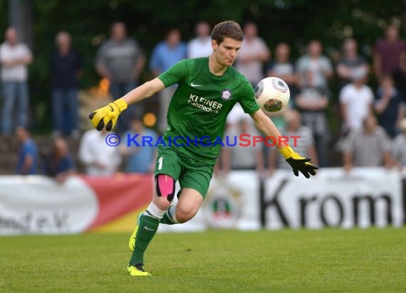 Endspiel FC Astoria Walldorf - FC Nöttingen Krombacher Pokal Baden in Kirrlach (© Siegfried)