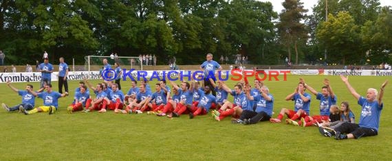 Endspiel FC Astoria Walldorf - FC Nöttingen Krombacher Pokal Baden in Kirrlach (© Siegfried)