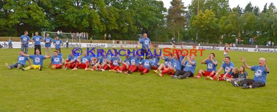 Endspiel FC Astoria Walldorf - FC Nöttingen Krombacher Pokal Baden in Kirrlach (© Siegfried)