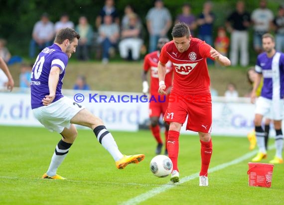 Endspiel FC Astoria Walldorf - FC Nöttingen Krombacher Pokal Baden in Kirrlach (© Siegfried)