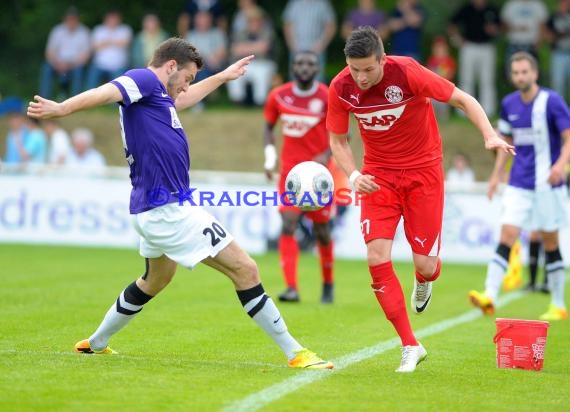 Endspiel FC Astoria Walldorf - FC Nöttingen Krombacher Pokal Baden in Kirrlach (© Siegfried)