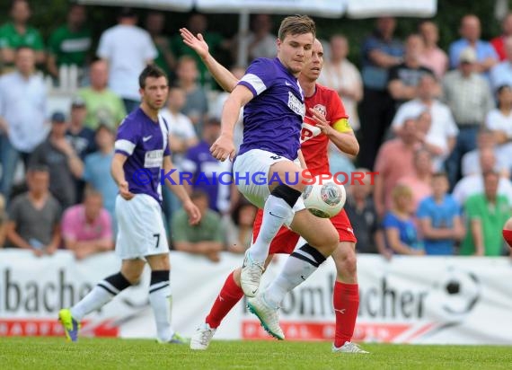 Endspiel FC Astoria Walldorf - FC Nöttingen Krombacher Pokal Baden in Kirrlach (© Siegfried)