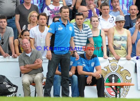 Endspiel FC Astoria Walldorf - FC Nöttingen Krombacher Pokal Baden in Kirrlach (© Siegfried)