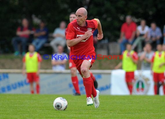 Endspiel FC Astoria Walldorf - FC Nöttingen Krombacher Pokal Baden in Kirrlach (© Siegfried)