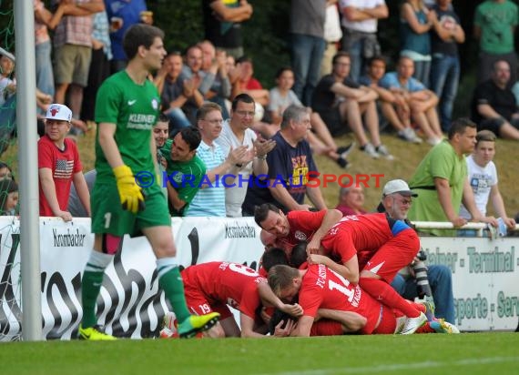 Endspiel FC Astoria Walldorf - FC Nöttingen Krombacher Pokal Baden in Kirrlach (© Siegfried)