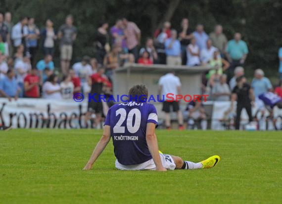 Endspiel FC Astoria Walldorf - FC Nöttingen Krombacher Pokal Baden in Kirrlach (© Siegfried)