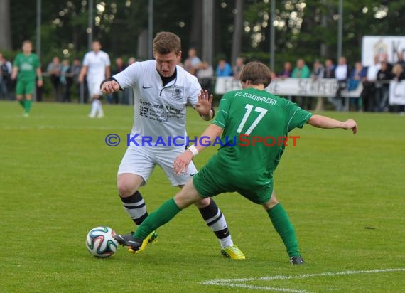 FC Zuzenhausen II - SG Waibstadt 28.05.2014 Finale Krombacher Pokal (© Siegfried)