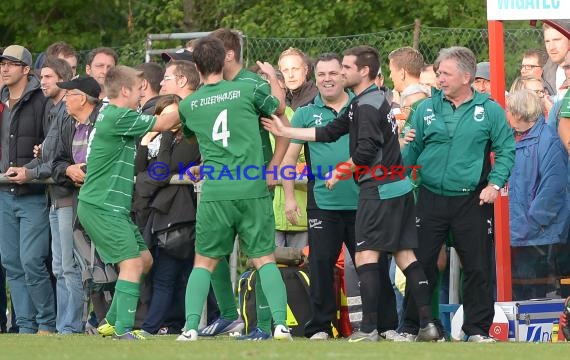 FC Zuzenhausen II - SG Waibstadt 28.05.2014 Finale Krombacher Pokal (© Siegfried)