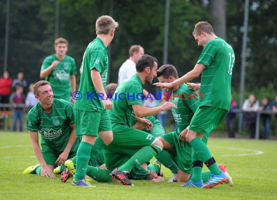 FC Zuzenhausen II - SG Waibstadt 28.05.2014 Finale Krombacher Pokal (© Siegfried)