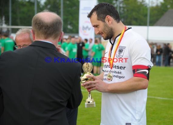 FC Zuzenhausen II - SG Waibstadt 28.05.2014 Finale Krombacher Pokal (© Siegfried)