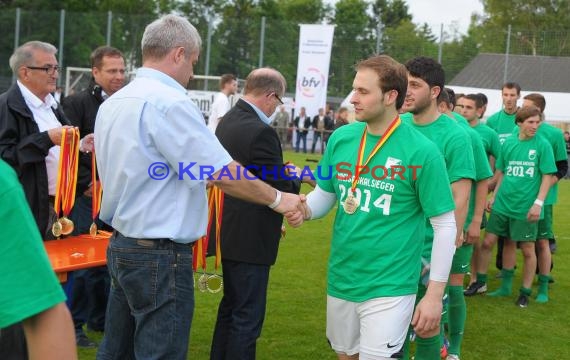 FC Zuzenhausen II - SG Waibstadt 28.05.2014 Finale Krombacher Pokal (© Siegfried)