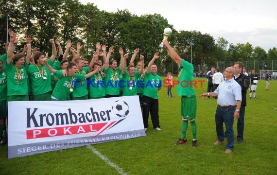 FC Zuzenhausen II - SG Waibstadt 28.05.2014 Finale Krombacher Pokal (© Siegfried)