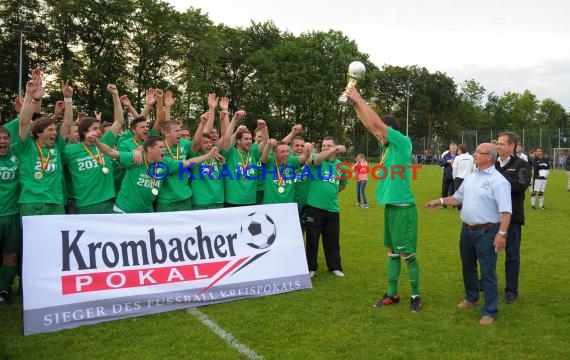 FC Zuzenhausen II - SG Waibstadt 28.05.2014 Finale Krombacher Pokal (© Siegfried)