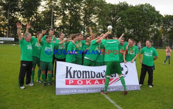 FC Zuzenhausen II - SG Waibstadt 28.05.2014 Finale Krombacher Pokal (© Siegfried)