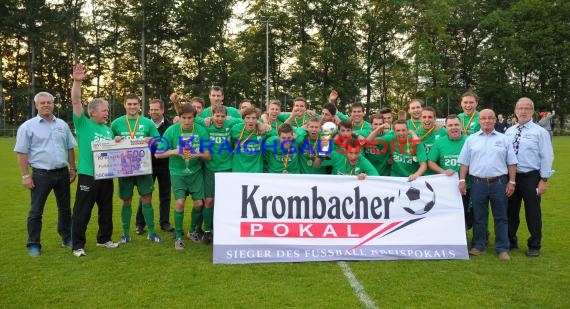 FC Zuzenhausen II - SG Waibstadt 28.05.2014 Finale Krombacher Pokal (© Siegfried)