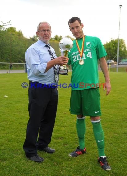 FC Zuzenhausen II - SG Waibstadt 28.05.2014 Finale Krombacher Pokal (© Siegfried)