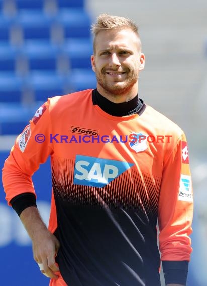 TSG 1899 Hoffenheim Pressekonferenz-Trikotvorstellung-Training in der Wirsol Rhein Neckar Arena Sinsheim 06.07.2014 (© Fotostand / Loerz)