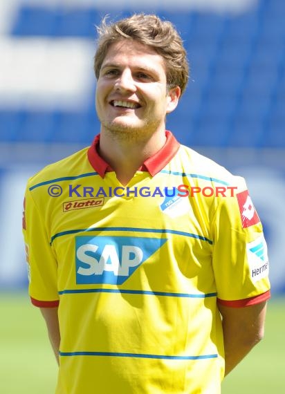 TSG 1899 Hoffenheim Pressekonferenz-Trikotvorstellung-Training in der Wirsol Rhein Neckar Arena Sinsheim 06.07.2014 (© Fotostand / Loerz)