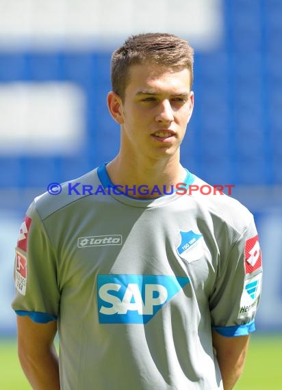 TSG 1899 Hoffenheim Pressekonferenz-Trikotvorstellung-Training in der Wirsol Rhein Neckar Arena Sinsheim 06.07.2014 (© Fotostand / Loerz)