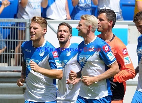 TSG 1899 Hoffenheim Pressekonferenz-Trikotvorstellung-Training in der Wirsol Rhein Neckar Arena Sinsheim 06.07.2014 (© Fotostand / Loerz)