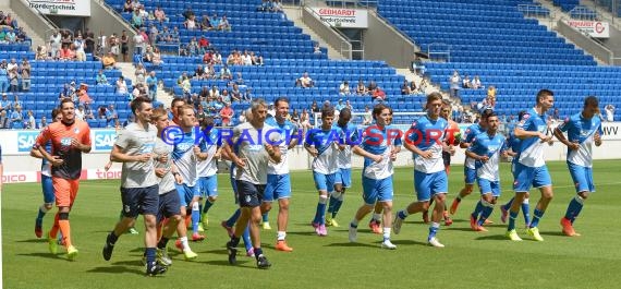 TSG 1899 Hoffenheim Pressekonferenz-Trikotvorstellung-Training in der Wirsol Rhein Neckar Arena Sinsheim 06.07.2014 (© Fotostand / Loerz)