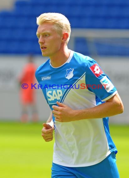 TSG 1899 Hoffenheim Pressekonferenz-Trikotvorstellung-Training in der Wirsol Rhein Neckar Arena Sinsheim 06.07.2014 (© Fotostand / Loerz)