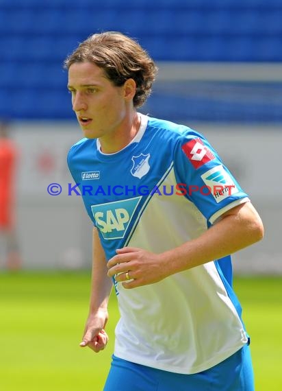 TSG 1899 Hoffenheim Pressekonferenz-Trikotvorstellung-Training in der Wirsol Rhein Neckar Arena Sinsheim 06.07.2014 (© Fotostand / Loerz)