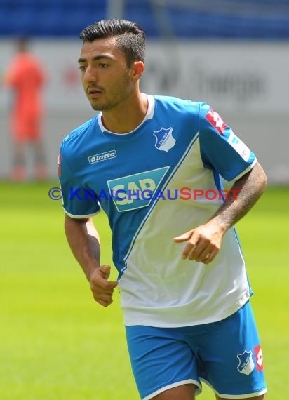 TSG 1899 Hoffenheim Pressekonferenz-Trikotvorstellung-Training in der Wirsol Rhein Neckar Arena Sinsheim 06.07.2014 (© Fotostand / Loerz)