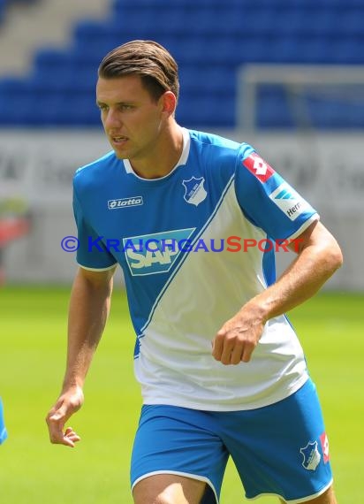 TSG 1899 Hoffenheim Pressekonferenz-Trikotvorstellung-Training in der Wirsol Rhein Neckar Arena Sinsheim 06.07.2014 (© Fotostand / Loerz)