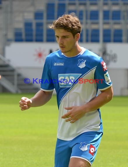 TSG 1899 Hoffenheim Pressekonferenz-Trikotvorstellung-Training in der Wirsol Rhein Neckar Arena Sinsheim 06.07.2014 (© Fotostand / Loerz)