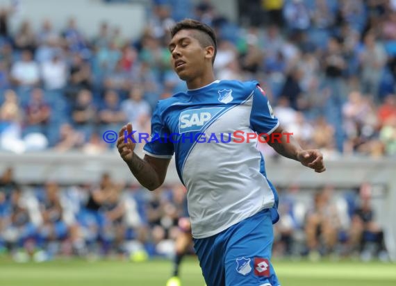 Testspile TSG 1899 Hoffenheim -CFC Genua in der Wirsol Rhein Neckar Arena Sinsheim 09.08.2014 (© Fotostand / Loerz)