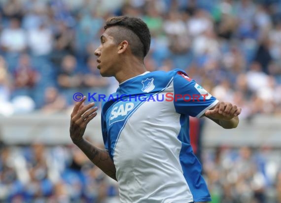 Testspile TSG 1899 Hoffenheim -CFC Genua in der Wirsol Rhein Neckar Arena Sinsheim 09.08.2014 (© Fotostand / Loerz)