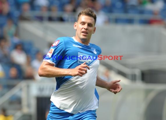 Testspile TSG 1899 Hoffenheim -CFC Genua in der Wirsol Rhein Neckar Arena Sinsheim 09.08.2014 (© Fotostand / Loerz)